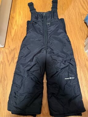 Outdoor Gear Kids' Black Insulated Snow Overalls 3T